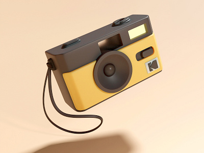 snap 35mm 3d 3d art art blender design film illustration kodak vector