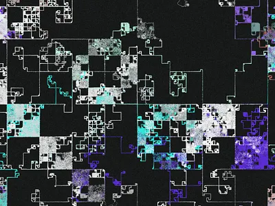 Infrastructures - Generative Art abstract fxhash generative javascript