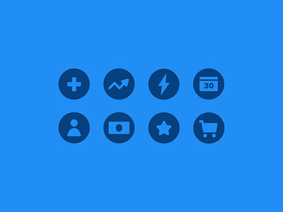 Magazines.com Icons blue brand branding design graphic design icon identity illustration logo magazines money profile set shopping star typography vector