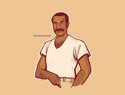 Grandfather comic comic art commission digital illustration illustration portrait
