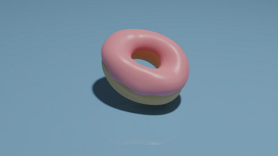 My first ever donut 3d