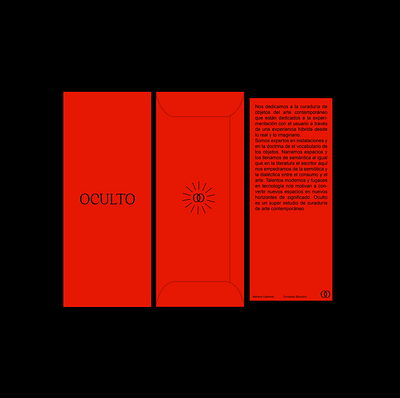 OCULTO - Branding 2021. branding design editorial design editorial layout editorial type graphic design graphicdesign illustration logo postcard project typography design
