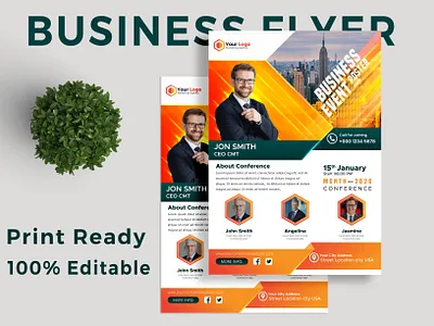 Professional Business Flyer & Event poster design 3d animation branding busness flyer corporate branding design flyer flyer mockup free download t shirt mockup free psd graphic design illustration logo mockup motion graphics poster print design professional flyer psd download ui