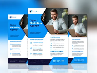 Corporate Business Flyer Template 3d animation branding business flyer car flyer corporate branding design event flyer flyer free download t shirt mockup free psd graphic design illustration logo mockup poster print design psd download template ui