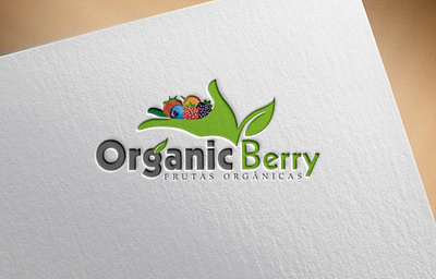Organic logo barry logo bio madicine design fruit logo logo natural logo organic logo