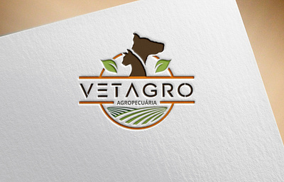 veterinary logo animal logo bio logo design graphic design logo logo design natural logo vat logo