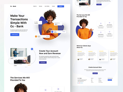 Fin-Tech Web Design 2021 trend banking brending credit card design dribbble best shot finance fintech fintech app fintech web fintech web design landing page landingpage money transfer online banking web web design website design