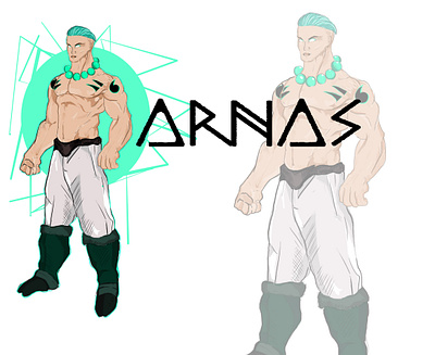 Arnas 2dwork adobephotoshop artstyle artwork character characterdesign design draw drawing graphic design illlustrator illustration