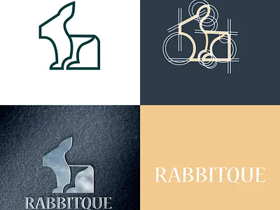 Rabbitque branding graphic design logo motion graphics