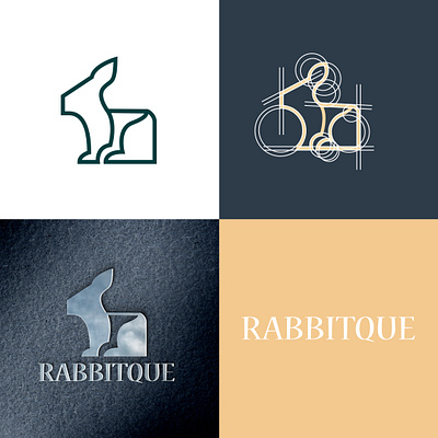 Rabbitque branding graphic design logo motion graphics