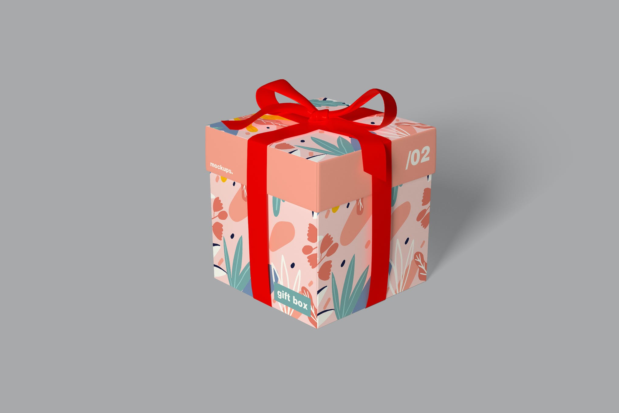 Gift Box Mockup app box mockup branding cute design font gift box icon illustration logo mockup packaging packaging design ui vector