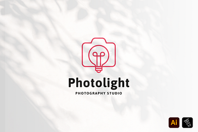 Photolight branding business name craft design headfonts illustration instagram logo letters logo logotype media photo photography photolight professional logo work