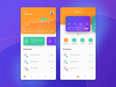 Digital Wallet App - Exploration Design apple design illustration ios iphone logo mobile ui uiux ux