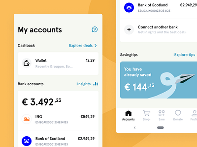 Fintech app development fintech illustrations mobile react native ui ux