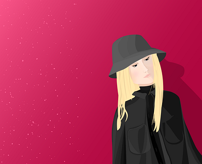 vector blonde design graphic design illustration vector