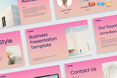 Creative Gradient Multipurpose Template clean colorful company corporate google slides gradient keynote modern multipurpose multipurpose template photography pitch deck portfolio powerpoint studio template unique web design web development website