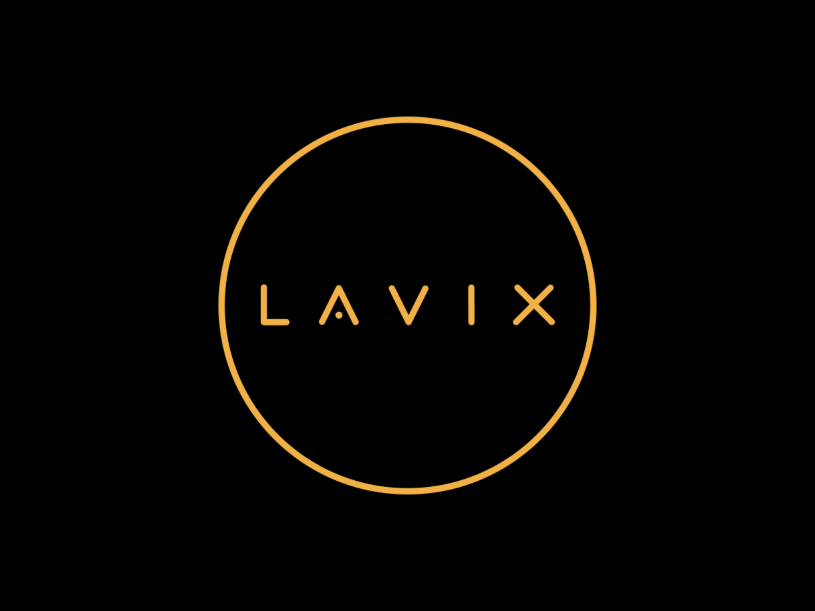 LAVIX | LOGO ANIMATION adobe animation brand branding companies designer freelancer graphic design graphics illustration illustrator logo logoanimation loop minimal motion graphics nft yellow