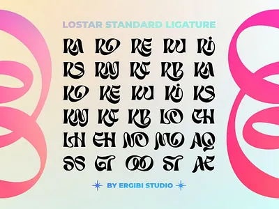 Lostar - Modern Display Font beauty branding cute design font fonts headline lettering ligature logo logotype luxury magazine poster quotes sans serif serif typeface typography unique