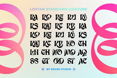 Lostar - Modern Display Font beauty branding cute design font fonts headline lettering ligature logo logotype luxury magazine poster quotes sans serif serif typeface typography unique