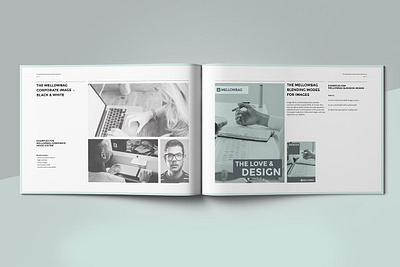 Brand Manual a4 agency brand brand manual branding brochure color colors editorial guide guidelines identity indesign infographic layout magazine manual minimal print template