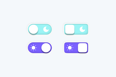 Day 015: ON/OFF Switch UI icon 3d adobe xd daily ui day 015 dailyui dark mode ui day 015 ui figma figma design icon design iconography night mode icon night mode ui on off switch ui on off ui onoff icon onoff switch ui ui ui design ux ux design