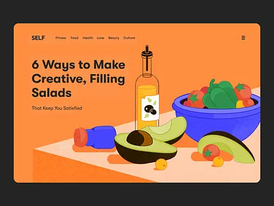 Vegetables Animation | Creative food Animation animation illustration