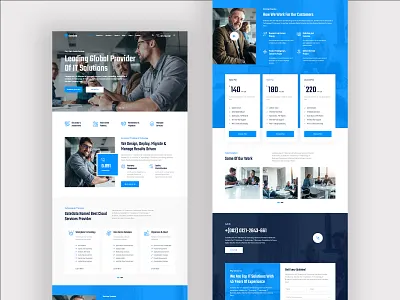 GateData - IT Solutions & Technology HTML5 Template app landing data design digital agency digital business it service it solutions lead generation micro site product product showcase saas software startup technology technology services ui web design website