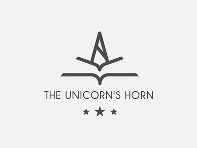 Unicorn's Horn Logo Design branding custom design graphic design horn logo logo design unicorn vector