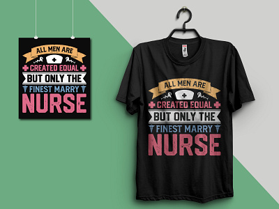 Nurse Typography T-Shirt Design clothing custom t shirt design design dribble graphic design illustration logo nurse nurse t shirt nurses print design shirt t shirt design t shirt designer teedesign teespring tshirt typography vector