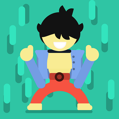 Cool Looking Guy? vector