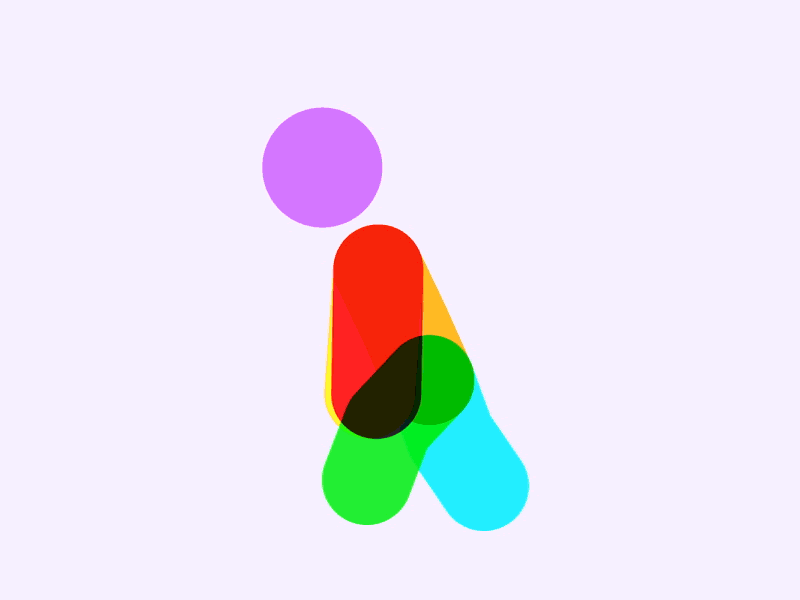 Sad walk after effects animation character design graphic design