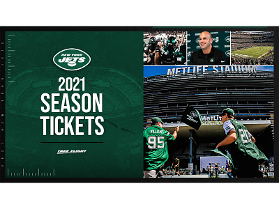 Season Tickets creative design graphic design jets new york new york city new york jets nyc typography