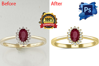 Retouching cliping patha design graphic design