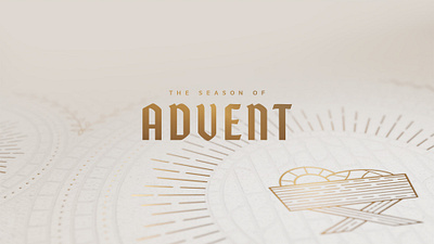 Gold Foil Advent advent christmas church church design church logo design foil gold hope icons illustration joy love peace series sermon sermon art sermon graphic sermon series wireframe
