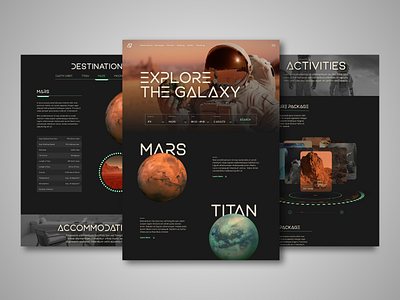 Beam Me Up Scotty. bookingsite design graphic design mars moon space spaced spacedchallenge spacetravel travel ui webdesign website