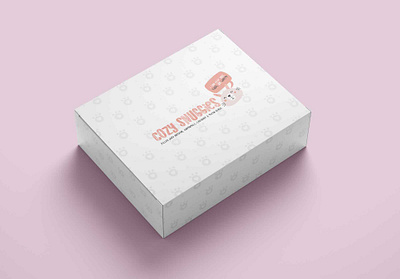 Cozy Snuggies Packaging for Adalid Gear child design graphic design kids minimal packaging