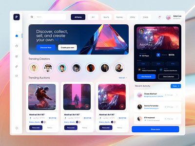 NFT Marketplace Design UI app catalog cool nft design defi foundation marketplace metamask nft nft design nft marketplace nft web opensea token web design web3 website