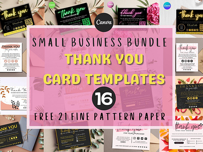 THANK YOU CARD FOR SMALL BUSINESS