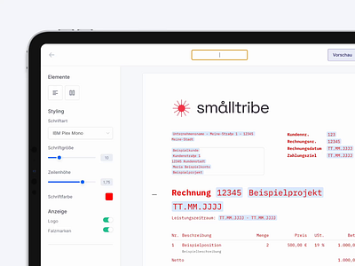 Heev — Document Designer animation custom dashboard designer heev minimal saas ui ux webapp