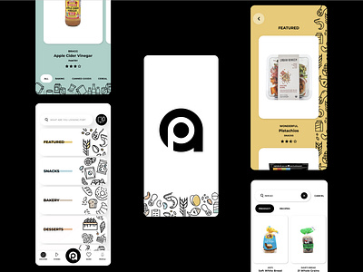 Allergy Project allergy app design gluten interface product design project ui ux