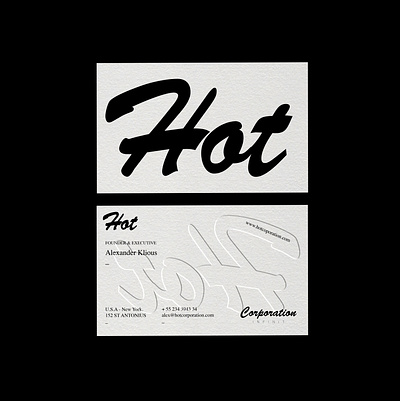 HOT branding design editorial design editorial layout editorial type graphicdesign logo postcard project typography design