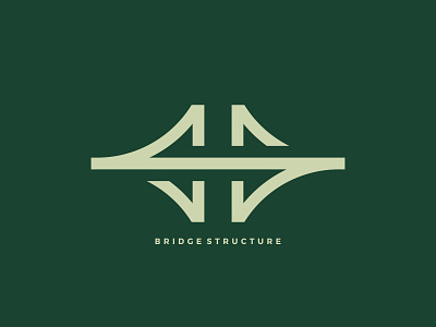 Bridge Structure b2b branding bridge business consulting corporate creative logo letter letter h letter s logo logo design logo inspiration monogram simple logo
