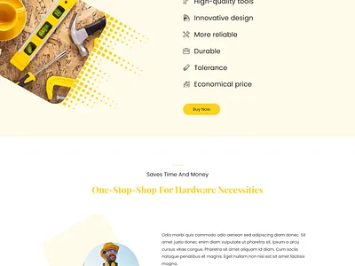 Handyman (Bumblebee) Shopify Theme ecommerce responsive shopifytemplate shopifytheme theme web design webdeveloper website website design websitedesigner