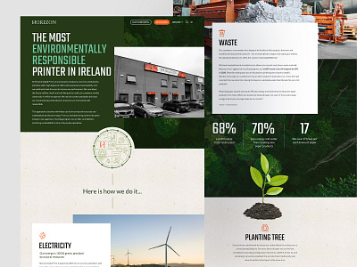 Sustainability landing page conservation eco friendly ecology green energy landing page nature printing recycle renewable sustainable ui ui ux design uidesign user interface web design