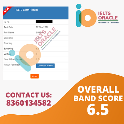 Ielts Student Result best ielts institute in mohali ielts classes ielts result