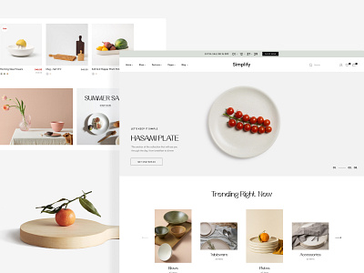 Demo Kitchen & Home Decor | Ecomm WooCommerce WordPress Theme branding creative design graphic design homedecor kitchen minimal minimalism modern theme ui ux web webdesign wordpress wordpresstheme