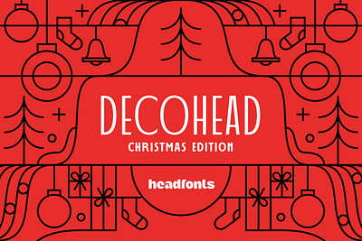 Decohead Art Deco Font art deco font business name christmas font custom design font headfonts headline font instagram font letters professional type typeface typography