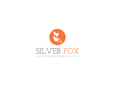 Silver Fox Digital Logo Design illustration