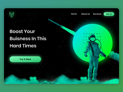 Web Landing Page app astronaut colorful covid design dribbble best shot flat graphic design illustration interface landing page logo mask signup space ui ux web webdesign webui