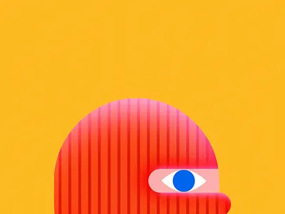 C for Creep animation graphic design illustration minimal motion graphics sound design